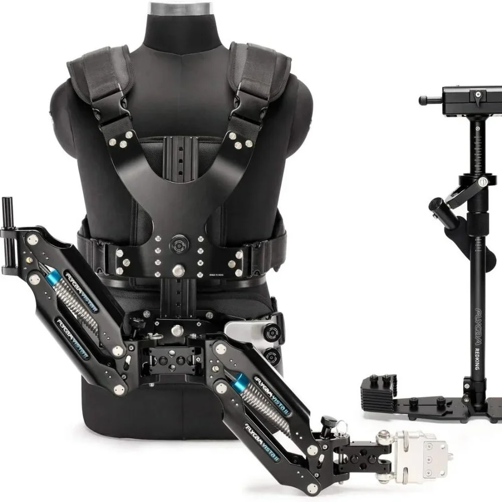 FLYCAM Vista II shock-absorbing arm & body vest with 3-Axis video camera stabili